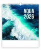 kalendarz ścienny wieloplanszowy Aqua 2026